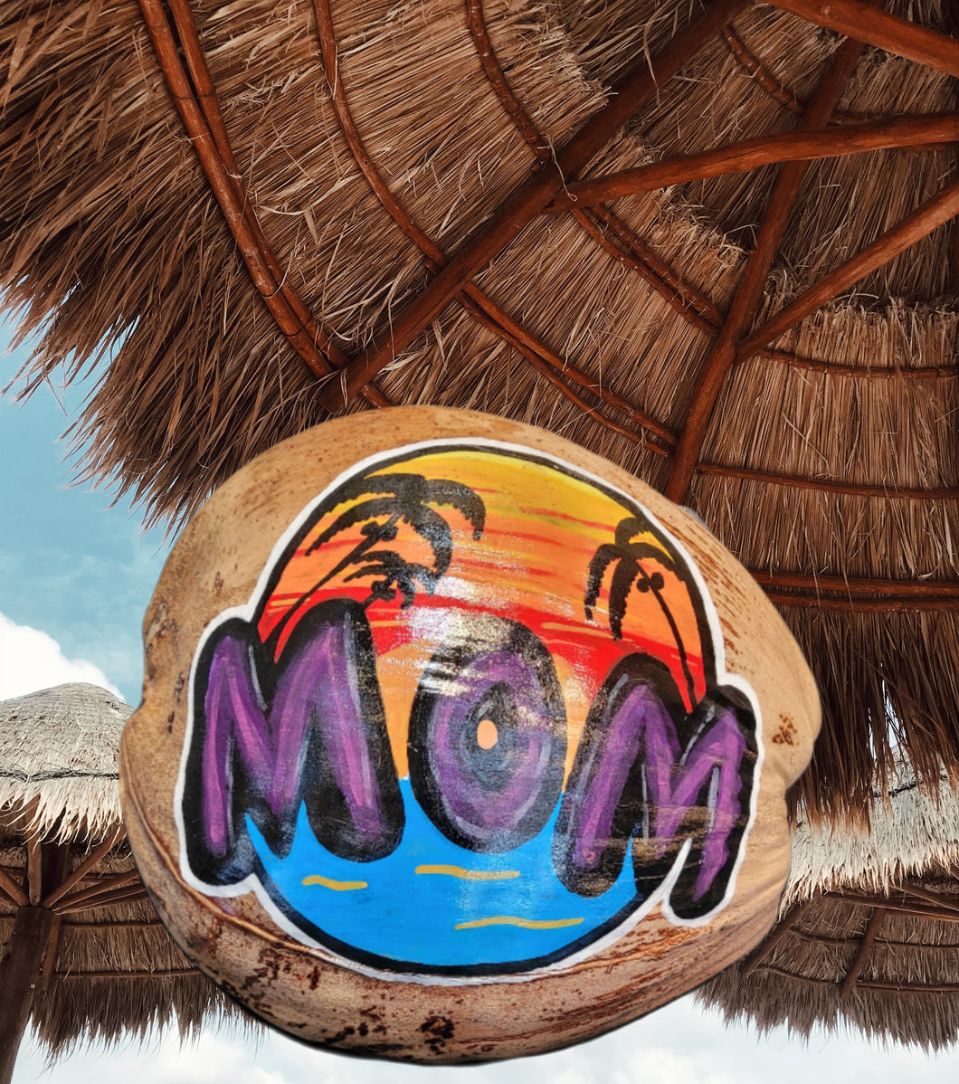 Sunset Mom Mother's Day Coconut